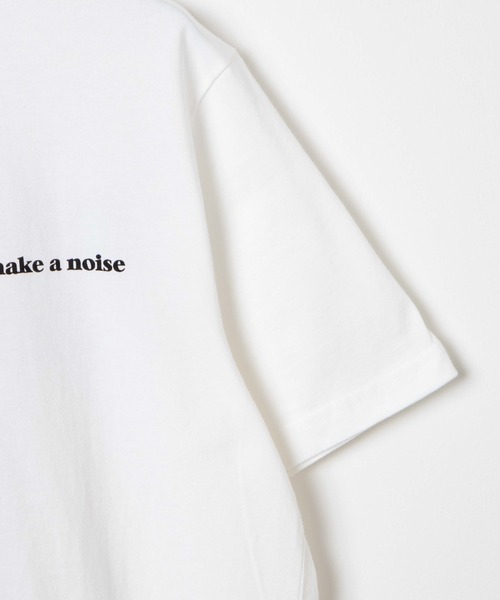 WEGO（ウィゴー）の「WEGO/キャラモチーフバックロゴプリント半袖Tシャツ（Tシャツ/カットソー・メンズ・スミクロ/オフホワイト・SMALL/MEDIUM/LARGE/X-LARGE）」の3枚目の写真