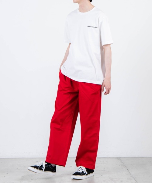 WEGO（ウィゴー）の「WEGO/キャラモチーフバックロゴプリント半袖Tシャツ（Tシャツ/カットソー・メンズ・スミクロ/オフホワイト・SMALL/MEDIUM/LARGE/X-LARGE）」の18枚目の写真