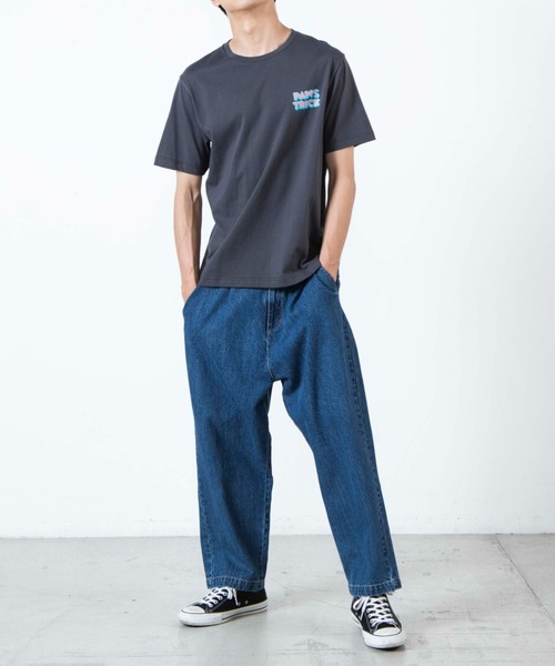 WEGO（ウィゴー）の「WEGO/キャラモチーフバックロゴプリント半袖Tシャツ（Tシャツ/カットソー・メンズ・スミクロ/オフホワイト・SMALL/MEDIUM/LARGE/X-LARGE）」の20枚目の写真