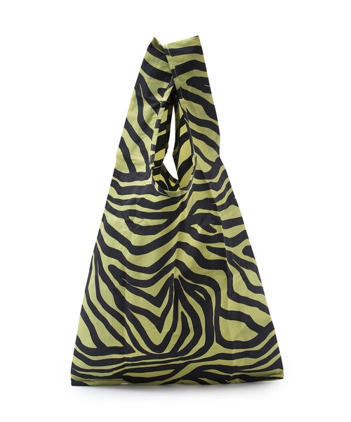 ADAM ET ROPE'(アダムエロペ)の「【BAGGU】Standard Baggu(エコバッグ/サブバッグ・レディース・ベージュ/オリーブ・M)」の4枚目の写真