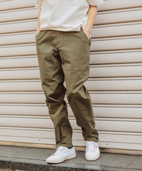 CIAOPANIC TYPY（チャオパニックティピー）の「ダブルポケットベーカーパンツ（その他パンツ・メンズ・オフホワイト/オリーブ/ブルー・MEDIUM/LARGE）」の3枚目の写真