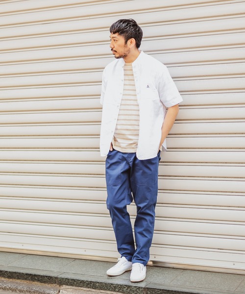 CIAOPANIC TYPY（チャオパニックティピー）の「ダブルポケットベーカーパンツ（その他パンツ・メンズ・オフホワイト/オリーブ/ブルー・MEDIUM/LARGE）」の6枚目の写真