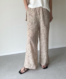 y/m by misato | ラインフラワーパンツ(その他パンツ)
