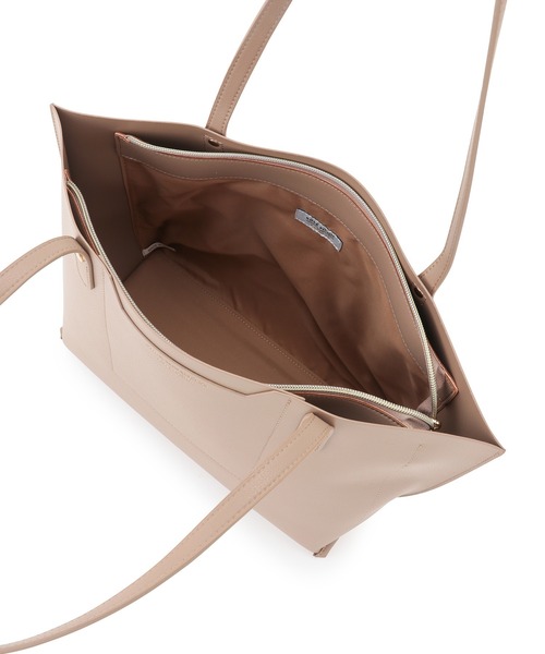 ROPE' PICNIC(ロペピクニック)の「【A4対応】軽量フロントポケット平カシメ3層トートバッグ(トートバッグ・レディース・ブラック/オフホワイト/ベージュ/シルバー/ブラウン系その他3・FREE)」の10枚目の写真