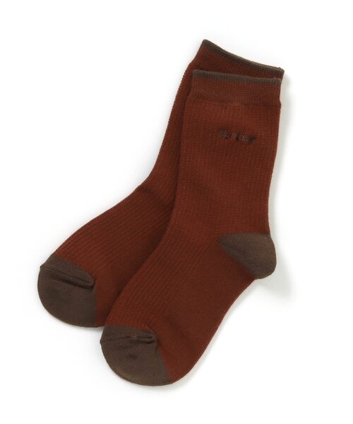 apres les cours(アプレレクール)の「BOY'S WEEKDAYソックス(ソックス/靴下・キッズ・チャコール/ラベンダー/サックスブルー/ネイビー/レンガ/オフホワイト/ベージュ・12/18/21/15 )」の7枚目の写真