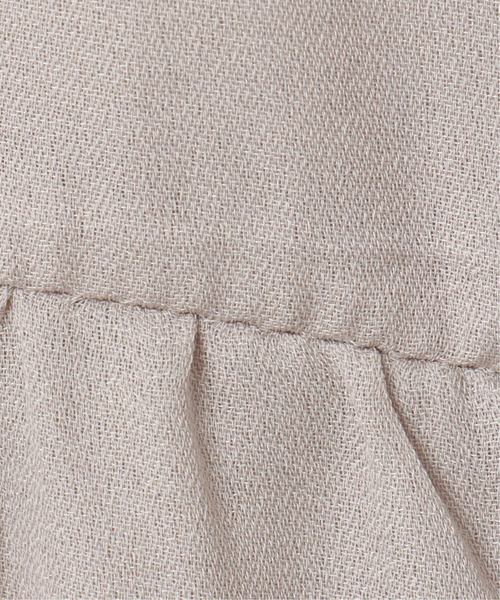 VENCEEXCHANGE（ヴァンスエクスチェンジ）の「半袖ティアードブラウス（シャツ/ブラウス・レディース・ブラック/オフホワイト/ブルー/ベージュ系その他・M）」の7枚目の写真