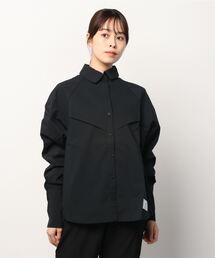 NIKE | NIKE WOMENS NSW ICN CLSH WVN LS TOP / ナイキ ウィメンズ NSW アイコン クラッシュ ウーブン L/S トップ 【SP】(シャツ/ブラウス)