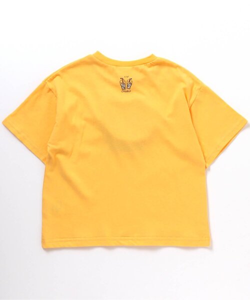 BREEZE（ブリーズ）の「/フルーツサガラワッペンTシャツ（Tシャツ/カットソー・キッズ・ライム/レインボー/レッド/パープル/オフホワイト/クリーム/ピンク/オレンジ/ミント/イエロー・140/80/110/100/130/120/90）」の15枚目の写真