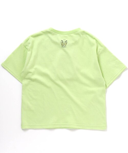 BREEZE（ブリーズ）の「/フルーツサガラワッペンTシャツ（Tシャツ/カットソー・キッズ・ライム/レインボー/レッド/パープル/オフホワイト/クリーム/ピンク/オレンジ/ミント/イエロー・140/80/110/100/130/120/90）」の20枚目の写真