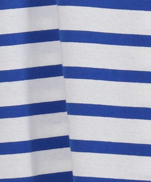 coen（コーエン）の「ナバルボーダーTシャツ（Tシャツ/カットソー・メンズ・オリーブ/コバルトブルー・MEDIUM/X-LARGE/SMALL/LARGE）」の5枚目の写真