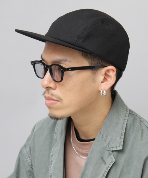Mr.COVER(ミスターカバー)の「Mr.COVER / ミスターカバー / 日本製 / ワイドブリム ジェットキャップ / 黒キャップ / ワイドツバ(キャップ・メンズ・ブラック・FREE)」の14枚目の写真