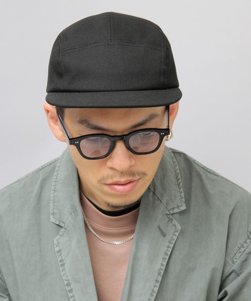 Mr.COVER(ミスターカバー)の「Mr.COVER / ミスターカバー / 日本製 / ワイドブリム ジェットキャップ / 黒キャップ / ワイドツバ(キャップ・メンズ・ブラック・FREE)」の19枚目の写真