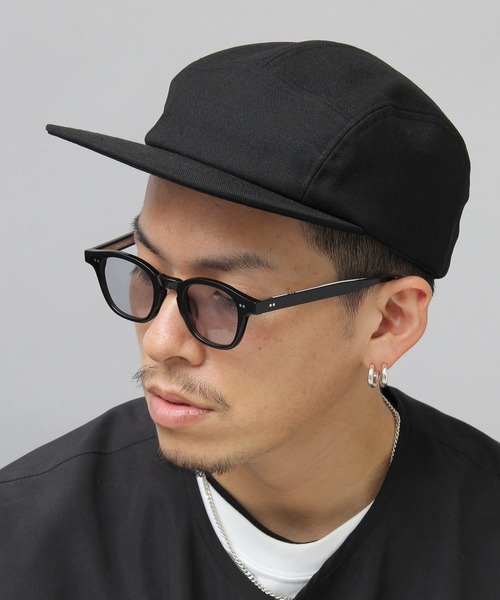 Mr.COVER(ミスターカバー)の「Mr.COVER / ミスターカバー / 日本製 / ワイドブリム ジェットキャップ / 黒キャップ / ワイドツバ(キャップ・メンズ・ブラック・FREE)」の22枚目の写真