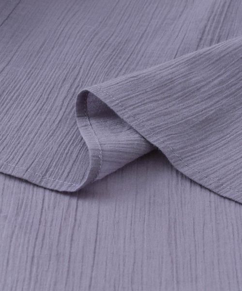 URBAN RESEARCH DOORS(アーバンリサーチドアーズ)の「楊柳キャンディスリーブチュニック(Tシャツ/カットソー・レディース・ブラック/グレー系その他/ライトベージュ・ONE)」の6枚目の写真