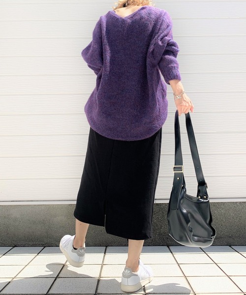 Q(キュー)の「ラウンドショルダーバッグ(ショルダーバッグ・レディース・ダークブラウン/ブラック/アイボリー・ONE SIZE)」の21枚目の写真