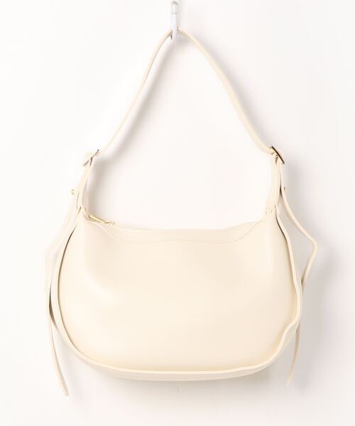 Q(キュー)の「ラウンドショルダーバッグ(ショルダーバッグ・レディース・ダークブラウン/ブラック/アイボリー・ONE SIZE)」の22枚目の写真