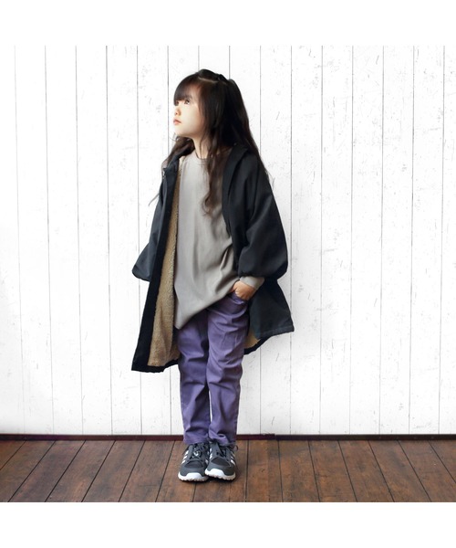 L.COPECK(エルコペック)の「速乾楽ちんパンツ(デニムパンツ・キッズ・カーキ/キャメル/ターコイズブルー/ラベンダー/ブラック/ブルー系その他/ベージュ/ネイビー/ブルー・100cm/120cm/140cm/110cm/130cm/150cm/160cm)」の8枚目の写真