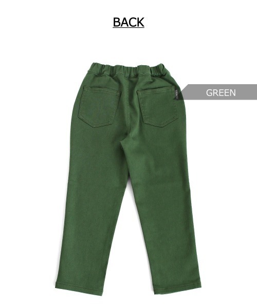 L.COPECK(エルコペック)の「速乾楽ちんパンツ(デニムパンツ・キッズ・カーキ/キャメル/ターコイズブルー/ラベンダー/ブラック/ブルー系その他/ベージュ/ネイビー/ブルー・100cm/120cm/140cm/110cm/130cm/150cm/160cm)」の15枚目の写真