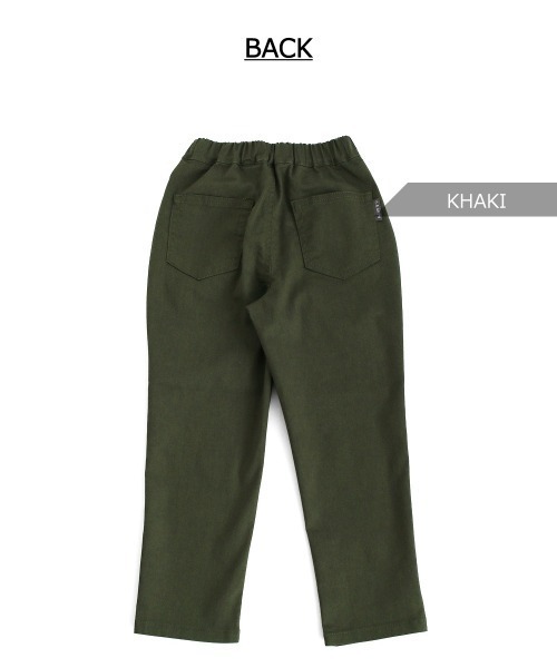 L.COPECK(エルコペック)の「速乾楽ちんパンツ(デニムパンツ・キッズ・カーキ/キャメル/ターコイズブルー/ラベンダー/ブラック/ブルー系その他/ベージュ/ネイビー/ブルー・100cm/120cm/140cm/110cm/130cm/150cm/160cm)」の11枚目の写真