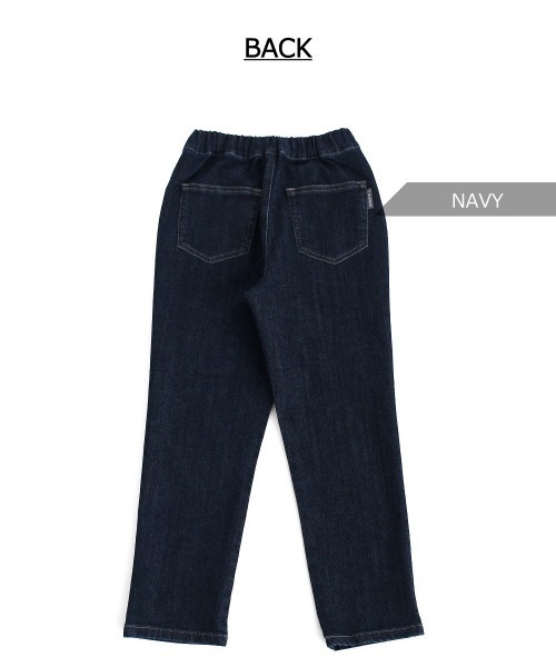 L.COPECK(エルコペック)の「速乾楽ちんパンツ(デニムパンツ・キッズ・カーキ/キャメル/ターコイズブルー/ラベンダー/ブラック/ブルー系その他/ベージュ/ネイビー/ブルー・100cm/120cm/140cm/110cm/130cm/150cm/160cm)」の14枚目の写真