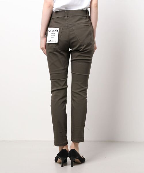 m.f.editorial（エムエフエディトリアル）の「エムエフエディトリアルレディース/m.f.editorial：Women airZIP ストレッチ スキニーパンツ（その他パンツ・レディース・ダークグリーン/ベージュ/カーキ/ワインレッド/ダークウッド/グレー系その他2/ブラック・MEDIUM/S/LARGE）」の9枚目の写真
