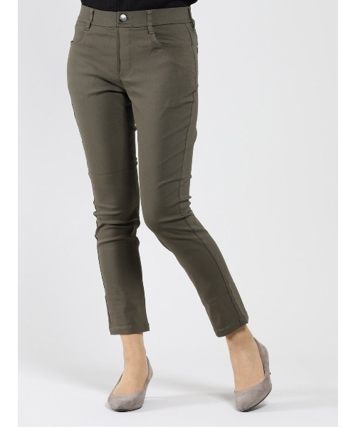 m.f.editorial（エムエフエディトリアル）の「エムエフエディトリアルレディース/m.f.editorial：Women airZIP ストレッチ スキニーパンツ（その他パンツ・レディース・ダークグリーン/ベージュ/カーキ/ワインレッド/ダークウッド/グレー系その他2/ブラック・MEDIUM/S/LARGE）」の6枚目の写真