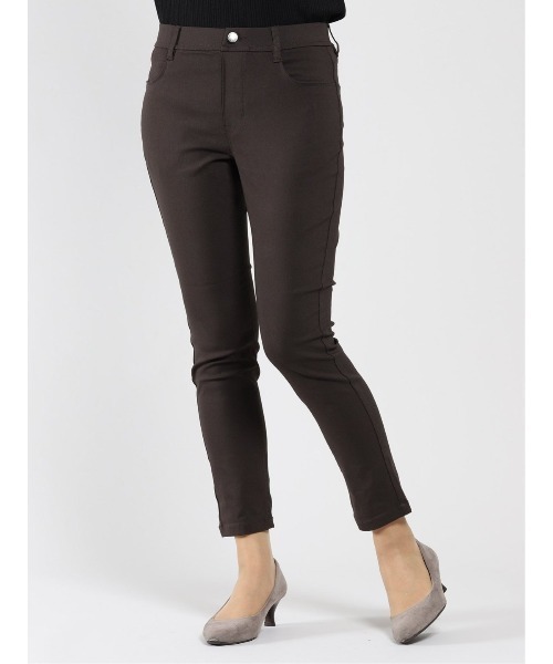 m.f.editorial（エムエフエディトリアル）の「エムエフエディトリアルレディース/m.f.editorial：Women airZIP ストレッチ スキニーパンツ（その他パンツ・レディース・ダークグリーン/ベージュ/カーキ/ワインレッド/ダークウッド/グレー系その他2/ブラック・MEDIUM/S/LARGE）」の4枚目の写真