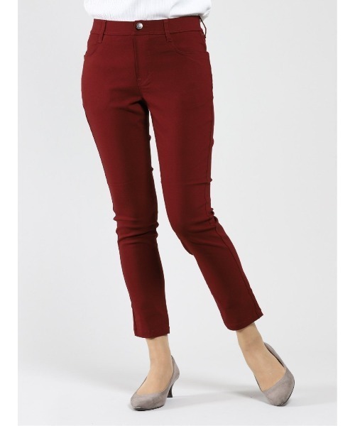 m.f.editorial（エムエフエディトリアル）の「エムエフエディトリアルレディース/m.f.editorial：Women airZIP ストレッチ スキニーパンツ（その他パンツ・レディース・ダークグリーン/ベージュ/カーキ/ワインレッド/ダークウッド/グレー系その他2/ブラック・MEDIUM/S/LARGE）」の7枚目の写真