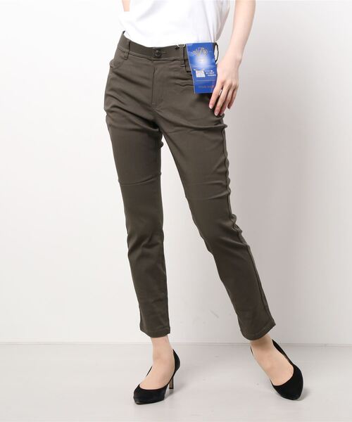 m.f.editorial（エムエフエディトリアル）の「エムエフエディトリアルレディース/m.f.editorial：Women airZIP ストレッチ スキニーパンツ（その他パンツ・レディース・ダークグリーン/ベージュ/カーキ/ワインレッド/ダークウッド/グレー系その他2/ブラック・MEDIUM/S/LARGE）」の10枚目の写真