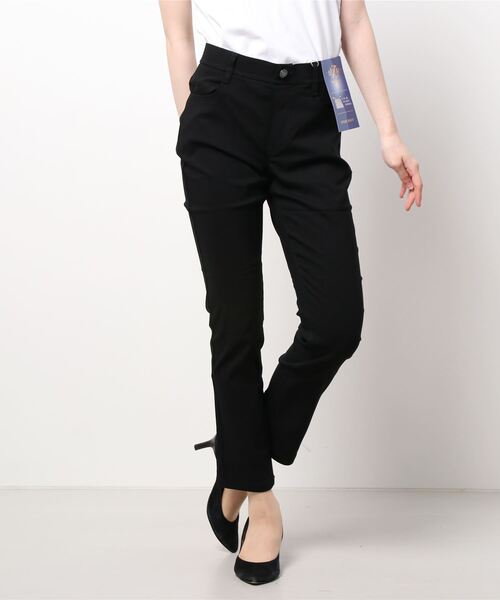 m.f.editorial（エムエフエディトリアル）の「エムエフエディトリアルレディース/m.f.editorial：Women airZIP ストレッチ スキニーパンツ（その他パンツ・レディース・ダークグリーン/ベージュ/カーキ/ワインレッド/ダークウッド/グレー系その他2/ブラック・MEDIUM/S/LARGE）」の16枚目の写真