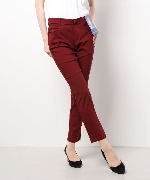 m.f.editorial（エムエフエディトリアル）の「エムエフエディトリアルレディース/m.f.editorial：Women airZIP ストレッチ スキニーパンツ（その他パンツ・レディース・ダークグリーン/ベージュ/カーキ/ワインレッド/ダークウッド/グレー系その他2/ブラック・MEDIUM/S/LARGE）」の21枚目の写真