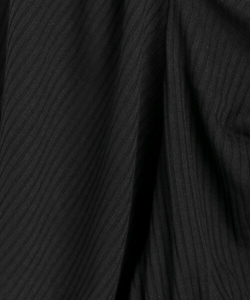 MAJESTIC LEGON（マジェスティックレゴン）の「モノトーンコンシャストップス（Tシャツ/カットソー・レディース・ブラック/アイボリー・SMALL/MEDIUM）」の5枚目の写真