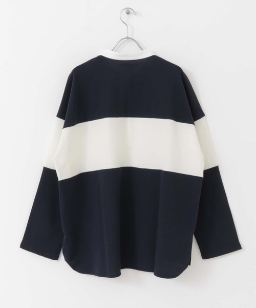 URBAN RESEARCH（アーバンリサーチ）の「インレールーズラガーシャツ（Tシャツ/カットソー・レディース・ネイビー/グレー系その他・FREE）」の20枚目の写真