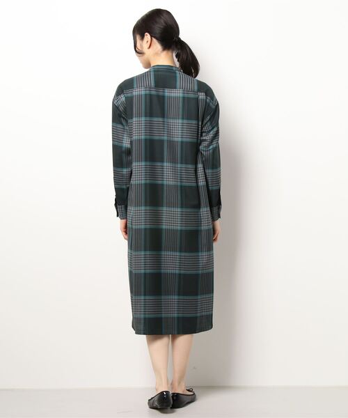 LE GLAZIK/ルグラジック/チェックワンピース ルグラジック》シャツワンピース LE GLAZIK ル グラジック チェック