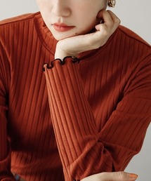 zootie | 【主役にも名脇役にも！】ロングスリーブ リブカットソー［タートルネック］(Tシャツ/カットソー)