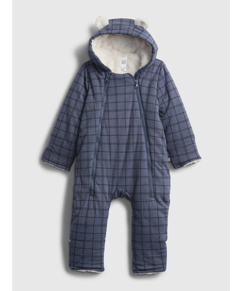 GAP（ギャップ）の「フード付き ボア裏地 ボディオール (ベビー 