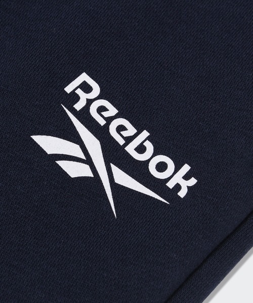 Reebok（リーボック）の「トレーニング エッセンシャルズ ビッグ ロゴ ジョガー / Training Essentials Big Logo Jogger（スウェットパンツ・メンズ・ネイビー・LARGE/XX-LARGE/X-LARGE/X-SMALL/SMALL/XXX-LARGE/MEDIUM）」の7枚目の写真