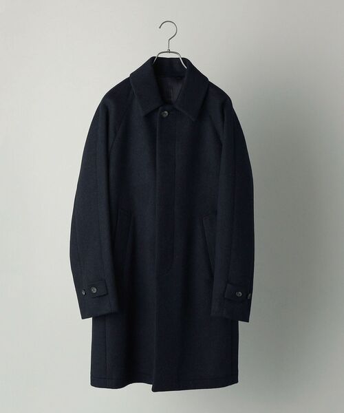 SHIPS(シップス)の「SHIPS: ダブルフェイス ネイビー ソリッド カーコート(その他アウター・メンズ・ネイビー・SMALL/MEDIUM/LARGE/X-LARGE)」の8枚目の写真