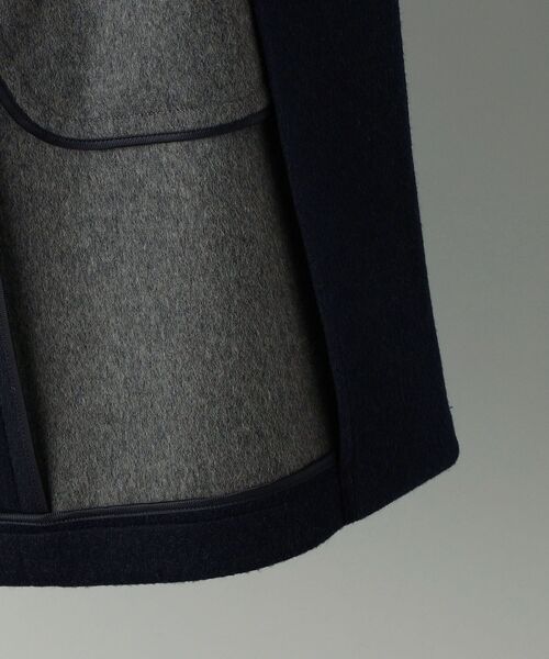 SHIPS(シップス)の「SHIPS: ダブルフェイス ネイビー ソリッド カーコート(その他アウター・メンズ・ネイビー・SMALL/MEDIUM/LARGE/X-LARGE)」の15枚目の写真