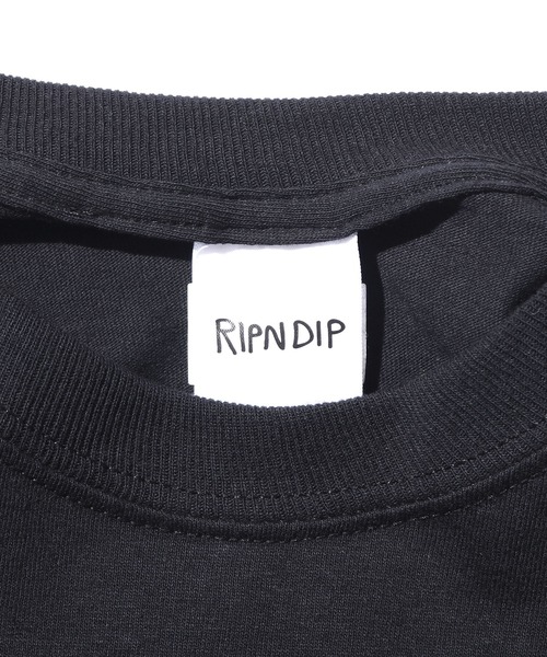 RIPNDIP(リップンディップ)の「RIPNDIP/リップンディップ Day Tripper Long Sleeve Tee ロンT バックデザイン イラスト(Tシャツ/カットソー・メンズ・ブラック・L/XL/M)」の8枚目の写真