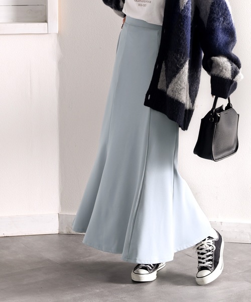 classicalelf(クラシカルエルフ)の「歩くたび、揺れ踊る。カットツイルマーメイドスカート(スカート・レディース・ブラウン/ブラック/ライトブルー/ブルー/グリーン・SMALL/MEDIUM/LARGE/X-LARGE)」の17枚目の写真