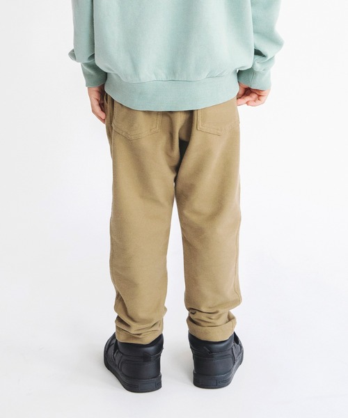 BRANSHES(ブランシェス)の「【やわらか・あったか】イージー&イージーテーパードパンツ(スウェットパンツ・キッズ・ベージュ/ブラック/ブルー/ブラウン・90/100/150/120/130/110/140)」の20枚目の写真