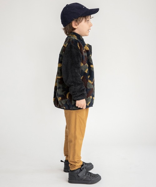 BRANSHES(ブランシェス)の「【やわらか・あったか】イージー&イージーテーパードパンツ(スウェットパンツ・キッズ・ベージュ/ブラック/ブルー/ブラウン・90/100/150/120/130/110/140)」の15枚目の写真
