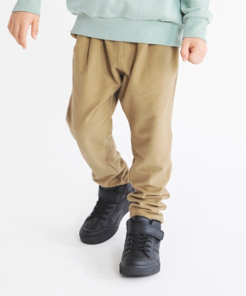 BRANSHES(ブランシェス)の「【やわらか・あったか】イージー&イージーテーパードパンツ(スウェットパンツ・キッズ・ベージュ/ブラック/ブルー/ブラウン・90/100/150/120/130/110/140)」の18枚目の写真