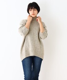 DRESKIP | ふわふわハイネックゆったりニット(ニット/セーター)