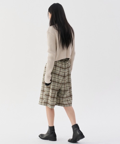 FEKETE(フェケテ)の「FEKETE WRAPPING CHECK HALF PANTS(その他パンツ・レディース・ベージュ/ブラウン・FREE)」の12枚目の写真