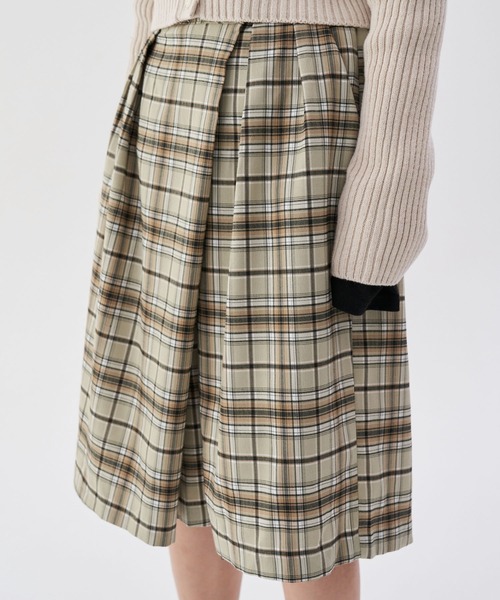 FEKETE(フェケテ)の「FEKETE WRAPPING CHECK HALF PANTS(その他パンツ・レディース・ベージュ/ブラウン・FREE)」の10枚目の写真