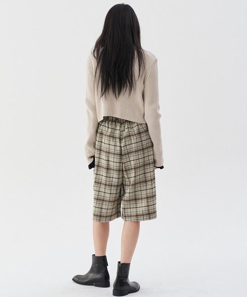FEKETE(フェケテ)の「FEKETE WRAPPING CHECK HALF PANTS(その他パンツ・レディース・ベージュ/ブラウン・FREE)」の14枚目の写真
