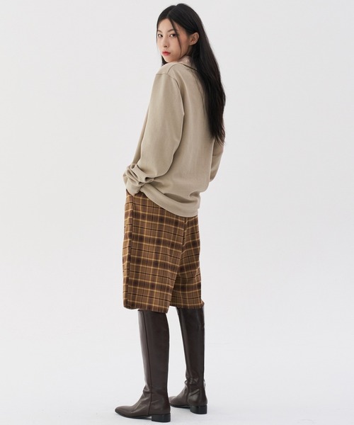 FEKETE(フェケテ)の「FEKETE WRAPPING CHECK HALF PANTS(その他パンツ・レディース・ベージュ/ブラウン・FREE)」の20枚目の写真