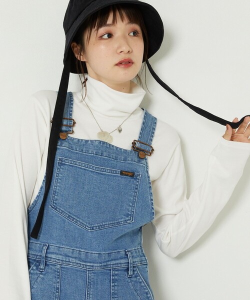 FREAK'S STORE（フリークスストア）の「フライスカットタートル（Tシャツ/カットソー・レディース・ホワイト/ブラック/レッド/マスタード・ﾌﾘ-）」の2枚目の写真